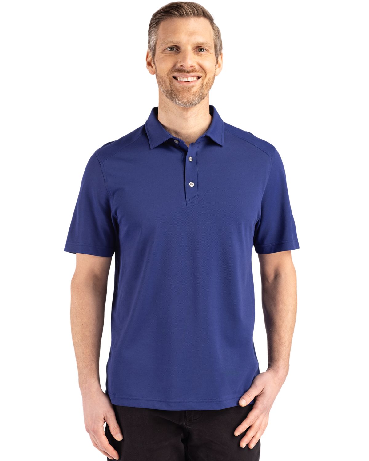 Cutter & Buck® Advantage Refresh Epic Confidence Recycled Mens Big & Tall Tri-Blend Pique Polo