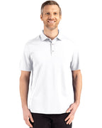 Cutter & Buck® Advantage Refresh Epic Confidence Recycled Mens Tri-Blend Pique Polo