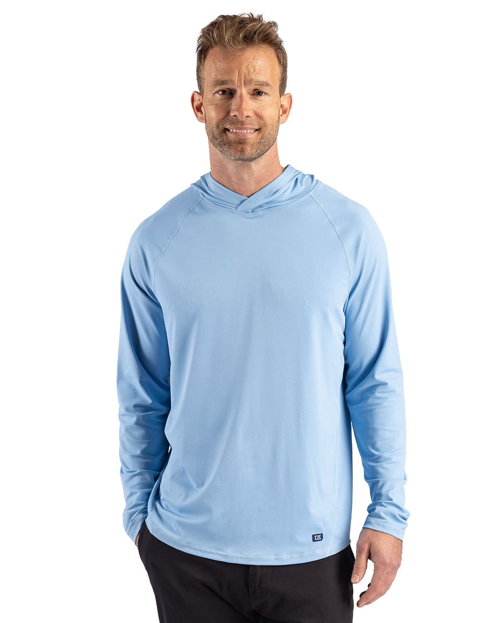 Cutter & Buck Prospect Epic Confidence Recycled Mens Hooded Pull Over