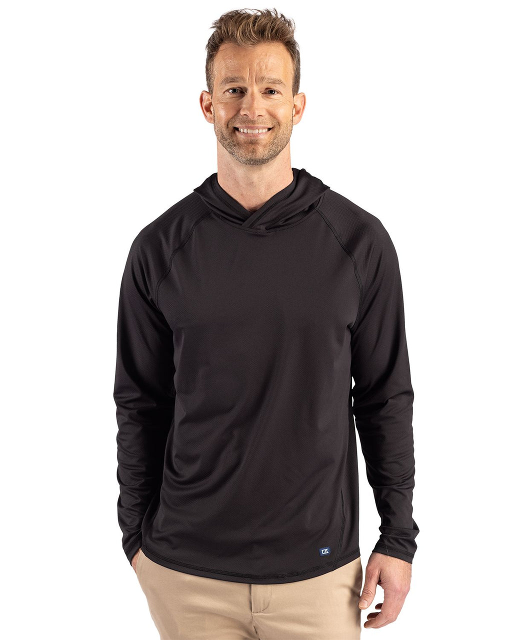 Cutter & Buck Prospect Epic Confidence Recycled Mens Hooded Pull Over