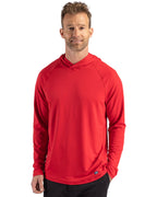 Cutter & Buck Prospect Epic Confidence Recycled Mens Hooded Pull Over
