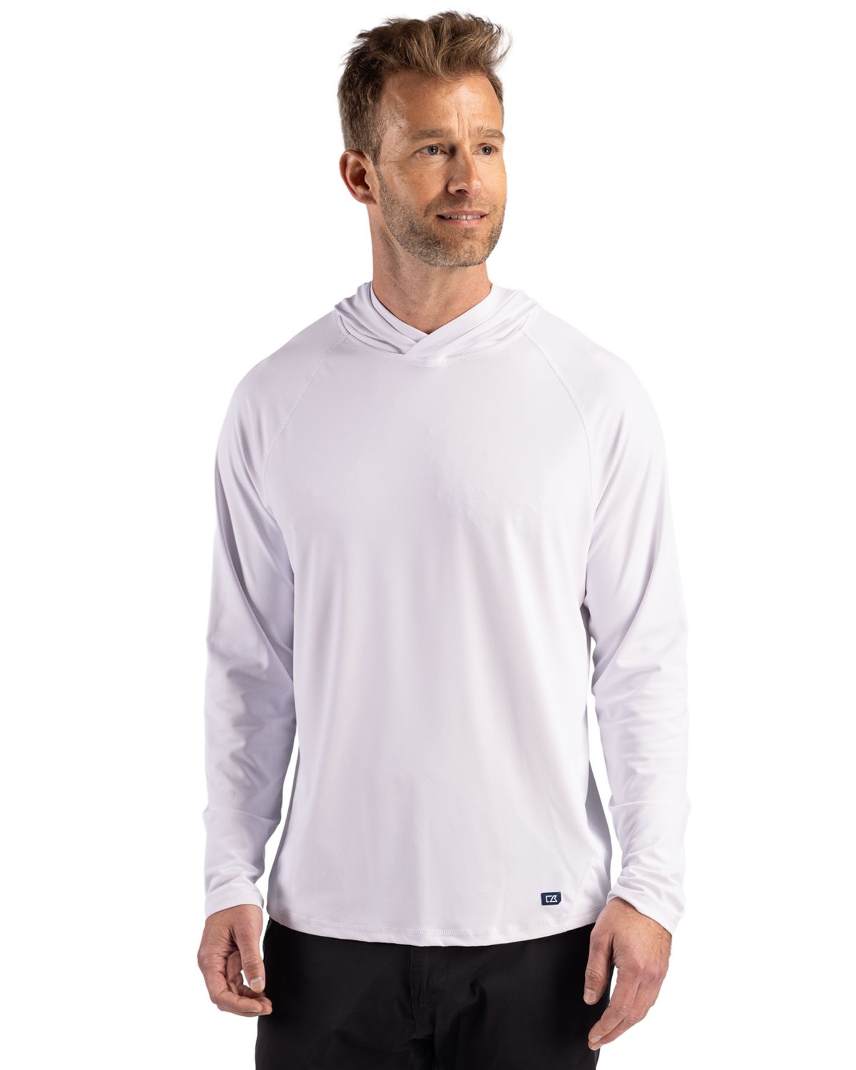 Cutter & Buck Prospect Epic Confidence Recycled Mens Hooded Pull Over