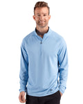 Cutter & Buck Prospect Epic Confidence Recycled Textured Stretch Mens Quarter Zip
