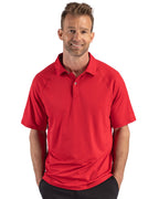 Cutter & Buck Prospect Epic Confidence Recycled Textured Stretch Mens Sport Polo