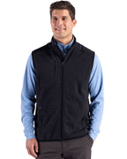Cutter & Buck Hunts Point Epic Comfort Recycled Mens Fleece Vest