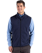 Cutter & Buck Hunts Point Epic Comfort Recycled Mens Fleece Vest