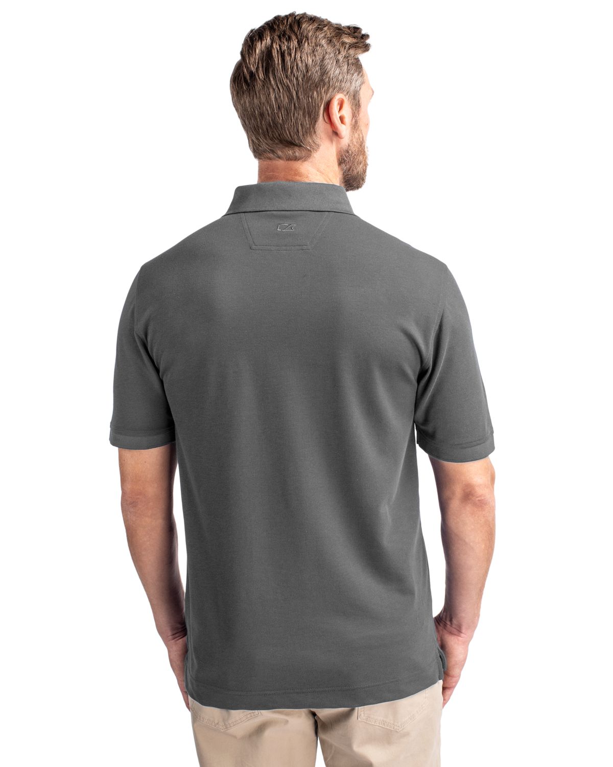 Cutter & Buck® Advantage Eco Tri-Blend Pique Mens Polo