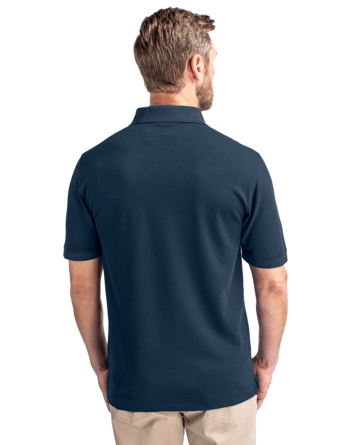 Cutter & Buck® Advantage Eco Tri-Blend Pique Mens Polo