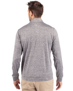 Cutter & Buck® Stealth Heathered Quarter Zip Mens Pull Over
