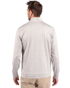 Cutter & Buck® Stealth Heathered Quarter Zip Mens Pull Over