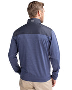 Cutter & Buck® Stealth Hybrid Quilted Mens Big and Tall Full Zip Windbreaker Jacket