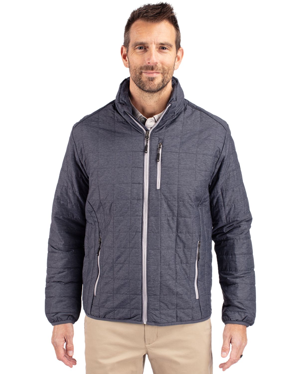 Cutter & Buck® Rainier PrimaLoft®  Mens Big and Tall Eco Insulated Puffer Jacket