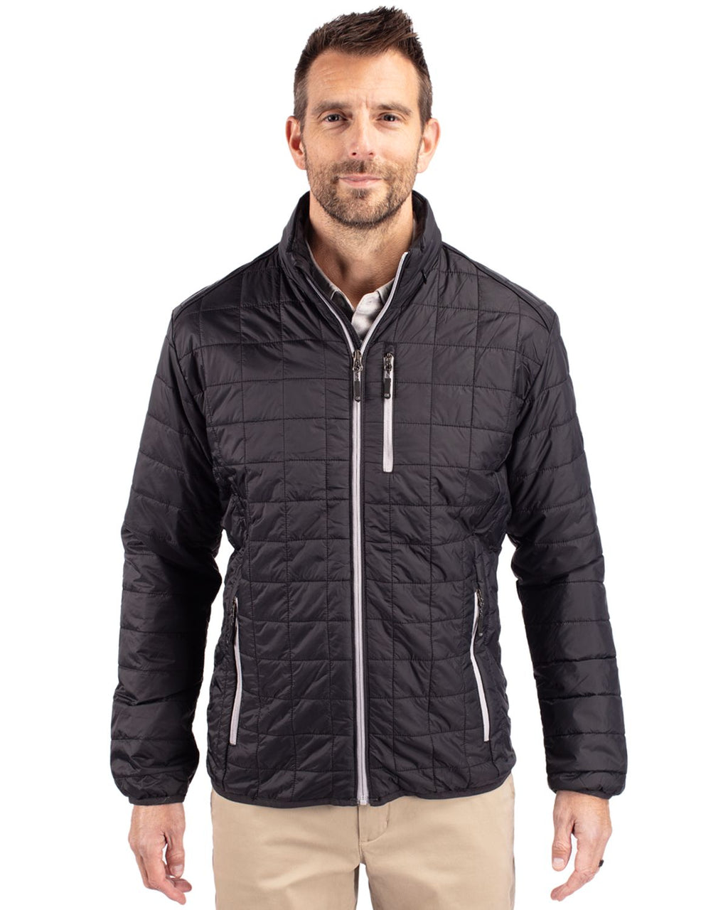Cutter & Buck® Rainier PrimaLoft®  Mens Big and Tall Eco Insulated Puffer Jacket