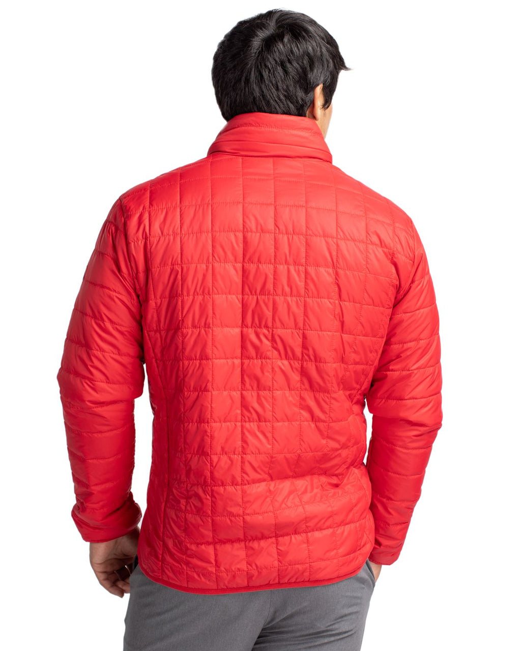Cutter & Buck® Rainier PrimaLoft® Mens Eco Insulated Full Zip Puffer Jacket