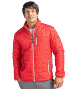 Cutter & Buck® Rainier PrimaLoft® Mens Eco Insulated Full Zip Puffer Jacket