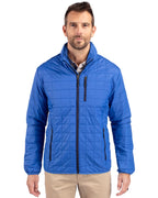 Cutter & Buck® Rainier PrimaLoft® Mens Eco Insulated Full Zip Puffer Jacket