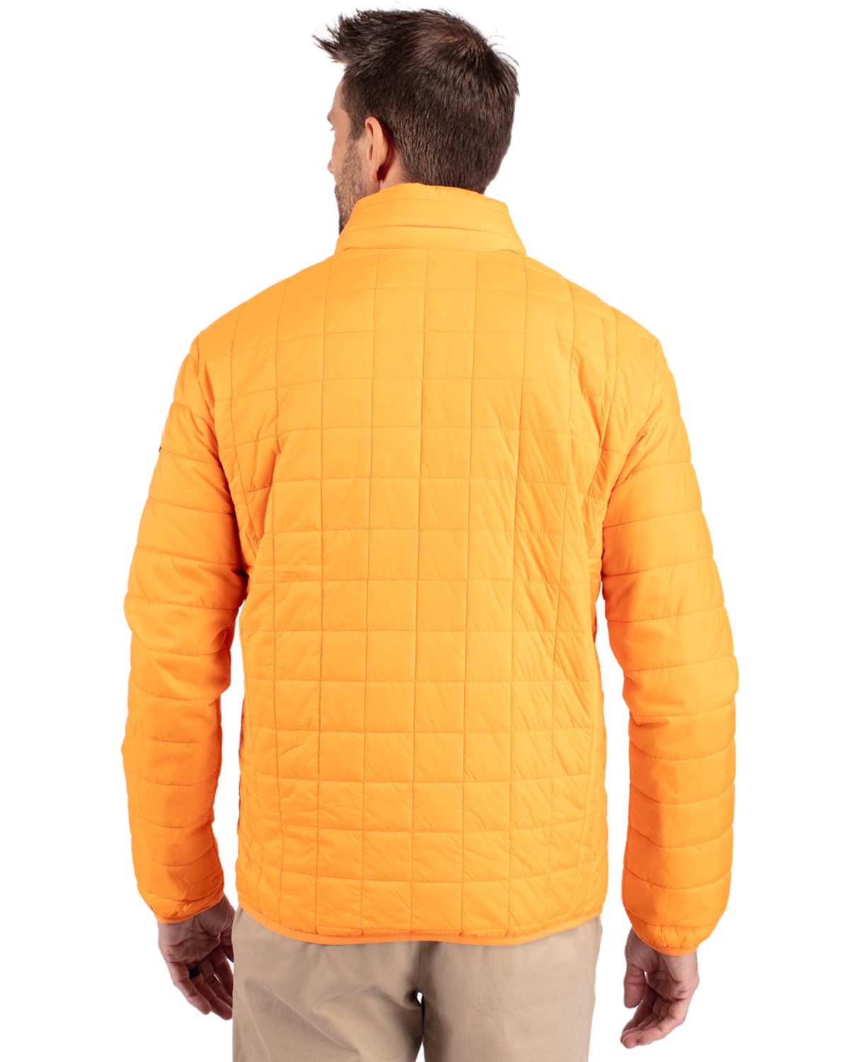 Cutter & Buck® Rainier PrimaLoft® Mens Eco Insulated Full Zip Puffer Jacket
