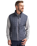 Cutter & Buck® Rainier PrimaLoft® Mens Eco Insulated Full Zip Puffer Vest