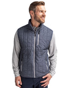 Cutter & Buck® Rainier PrimaLoft® Mens Eco Insulated Full Zip Puffer Vest