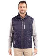 Cutter & Buck® Rainier PrimaLoft® Mens Eco Insulated Full Zip Puffer Vest