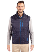 Cutter & Buck® Rainier PrimaLoft® Mens Eco Insulated Full Zip Puffer Vest
