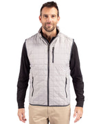 Cutter & Buck® Rainier PrimaLoft® Mens Big and Tall Eco Insulated Full Zip Puffer Vest