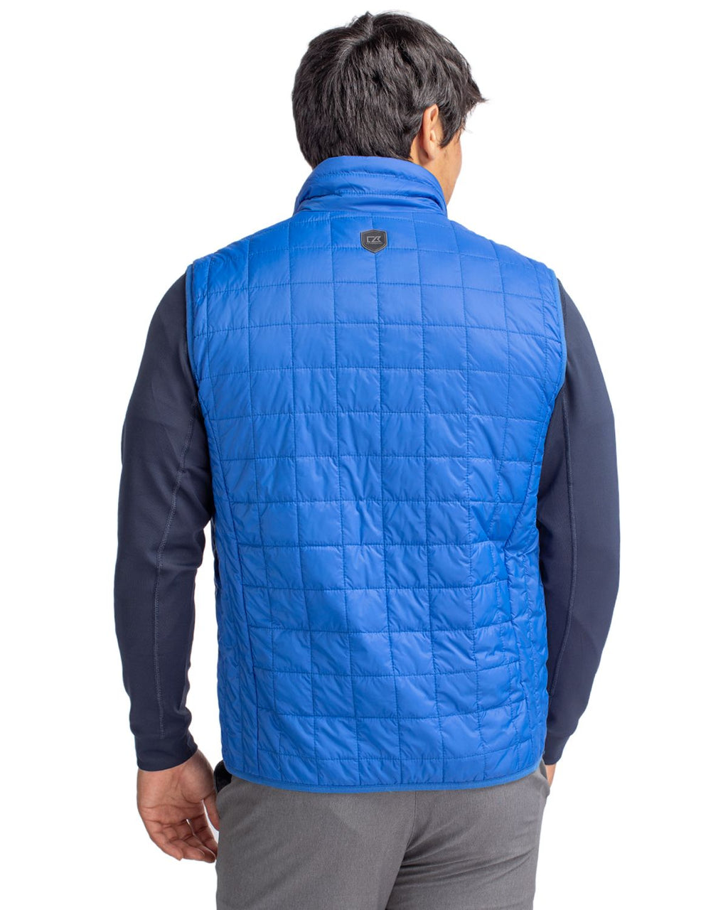 Cutter & Buck® Rainier PrimaLoft® Mens Big and Tall Eco Insulated Full Zip Puffer Vest