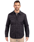 Cutter & Buck® Rainier PrimaLoft® Mens Big and Tall Eco Insulated Quilted Shirt Jacket