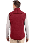 Cutter & Buck® Mainsail Sweater-Knit Mens Full Zip Vest