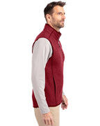 Cutter & Buck® Mainsail Sweater-Knit Mens Full Zip Vest