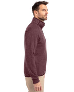Cutter & Buck® Mainsail Sweater-Knit Mens Half Zip Pull Over Jacket