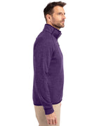 Cutter & Buck® Mainsail Sweater-Knit Mens Half Zip Pull Over Jacket