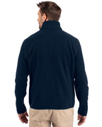 Cutter & Buck® Cascade Eco Sherpa Fleece Mens Big & Tall Quarter Zip Jacket