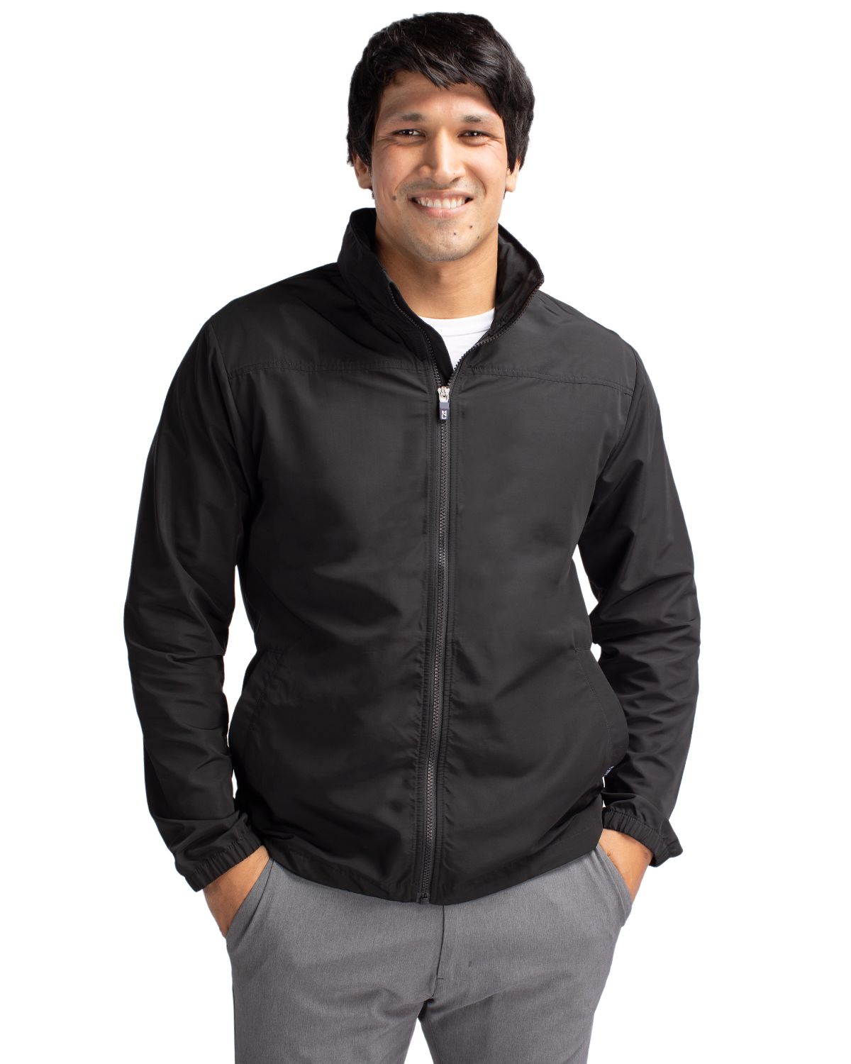 Cutter & Buck® Charter Eco Knit Recycled Big & Tall Full-Zip Jacket