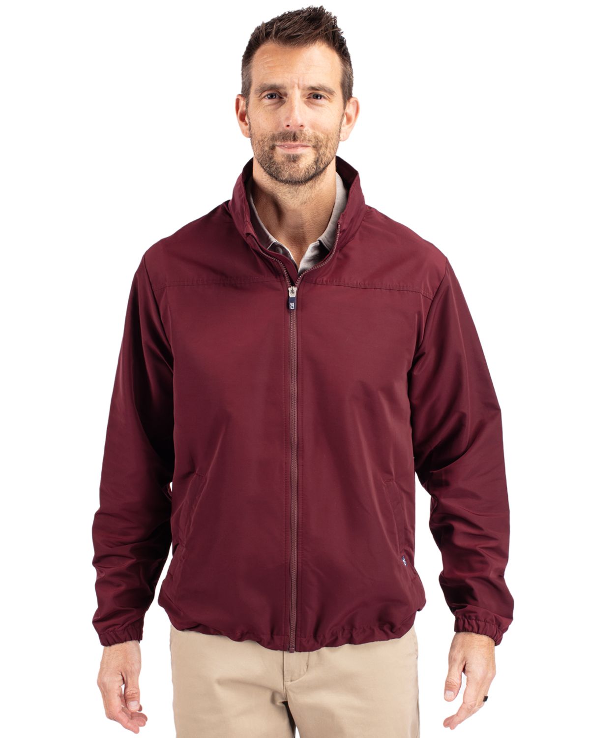 Cutter & Buck® Charter Eco Recycled Mens Full-Zip Jacket