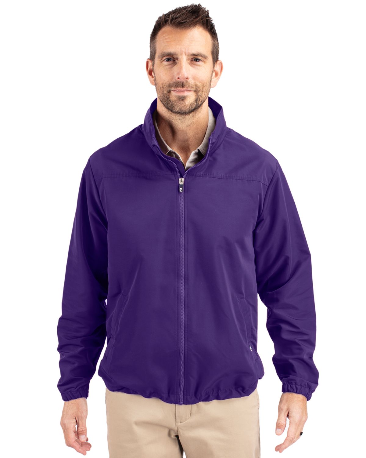 Cutter & Buck® Charter Eco Recycled Mens Full-Zip Jacket