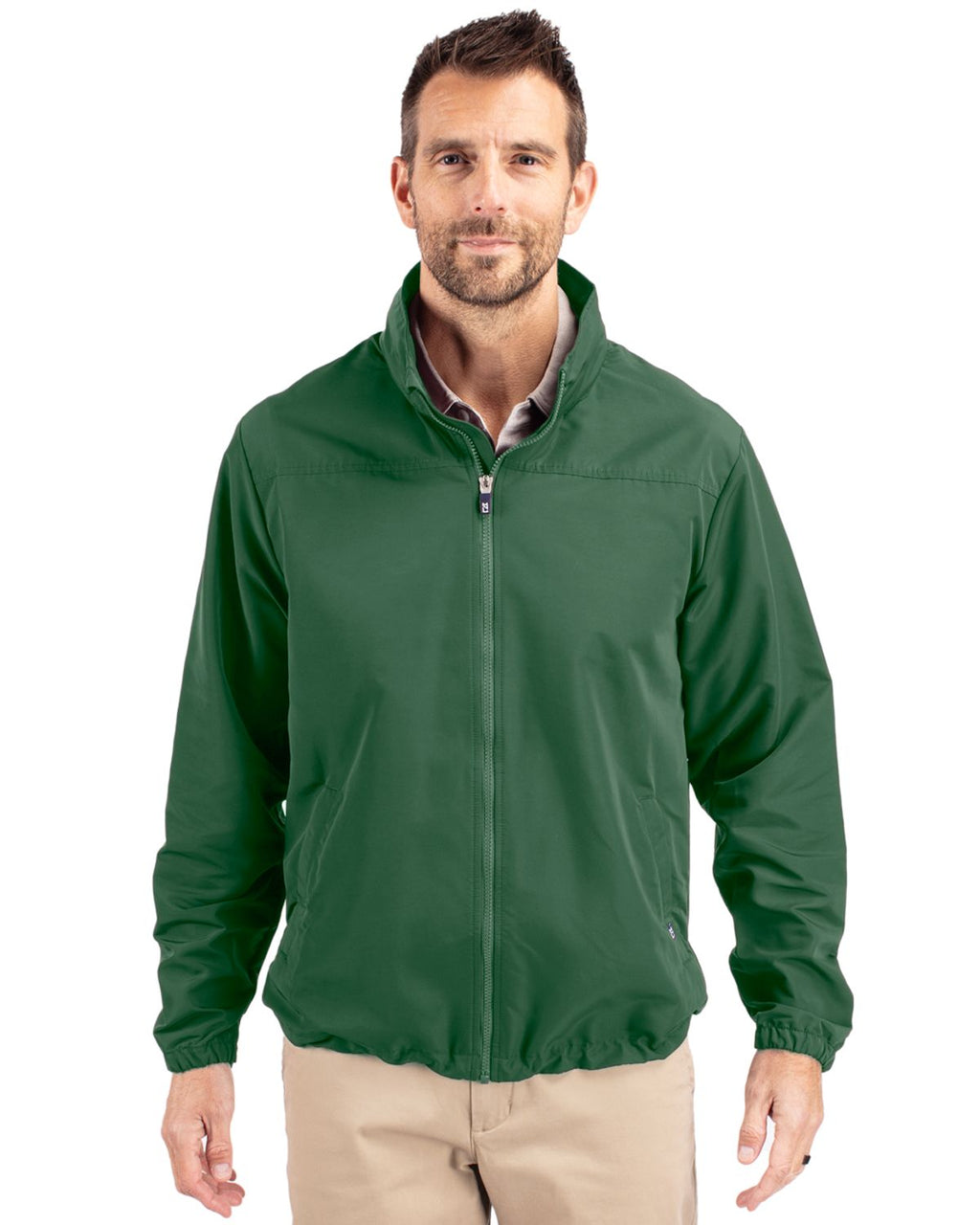 Cutter & Buck® Charter Eco Recycled Mens Full-Zip Jacket