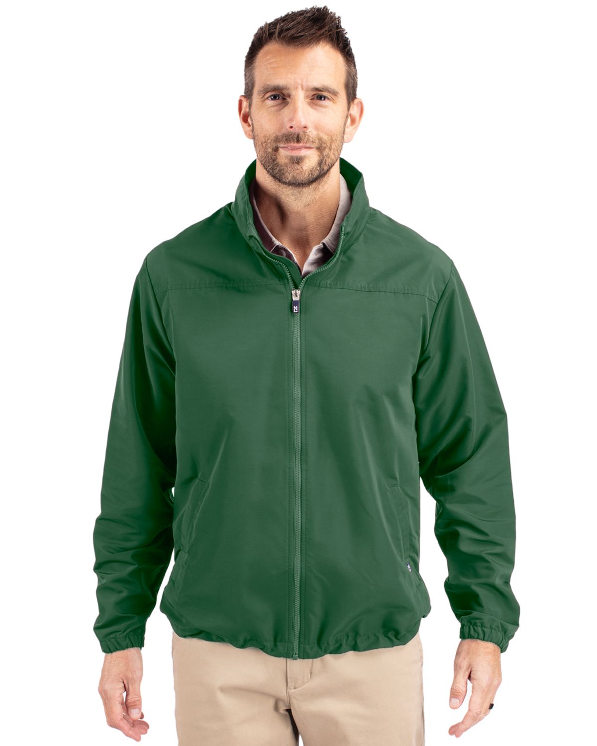 Cutter & Buck® Charter Eco Recycled Mens Full-Zip Jacket