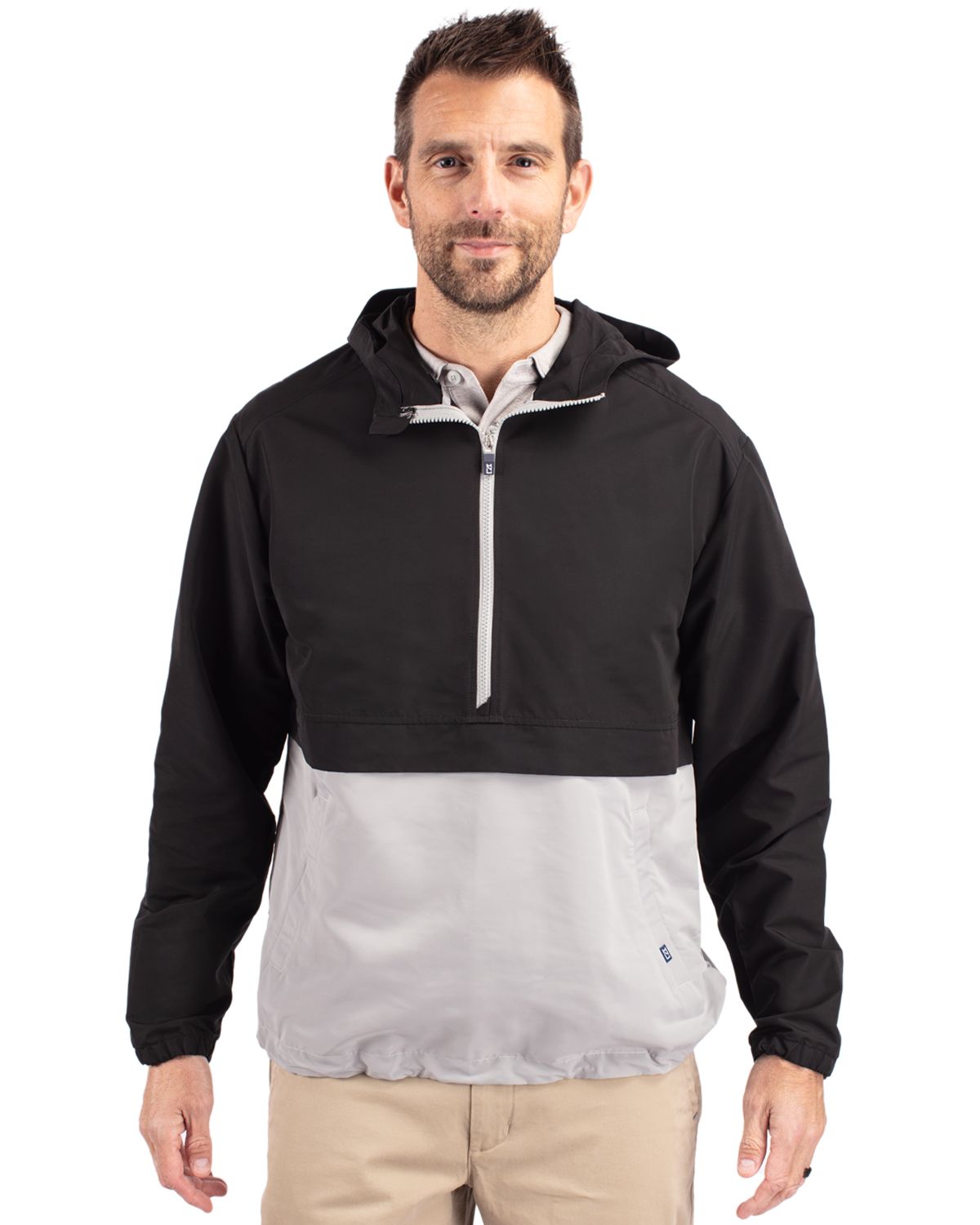 Cutter & Buck® Charter Eco Recycled Mens Anorak Jacket