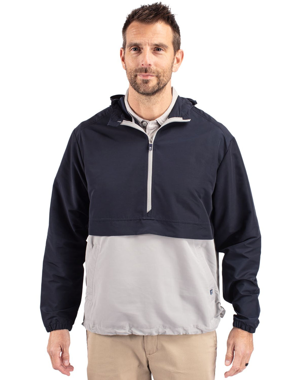 Cutter & Buck® Charter Eco Recycled Mens Anorak Jacket