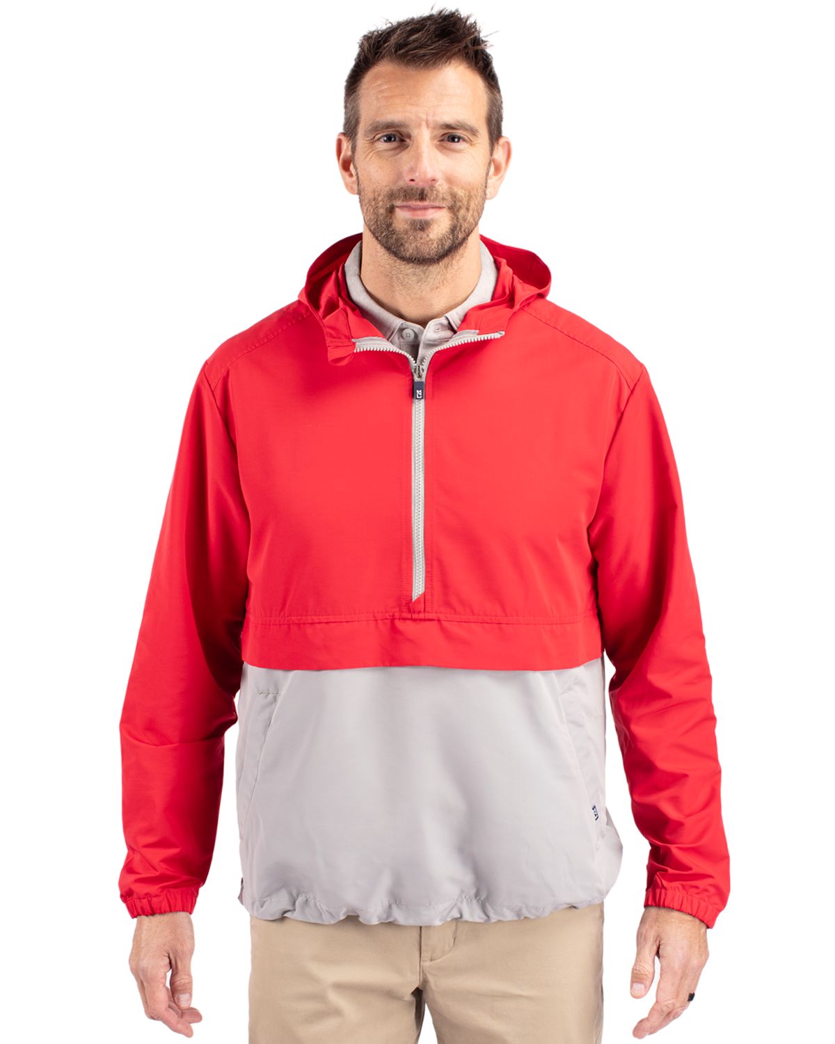 Cutter & Buck® Charter Eco Recycled Mens Anorak Jacket