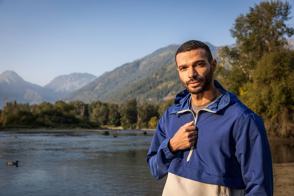 Cutter & Buck® Charter Eco Recycled Mens Anorak Jacket