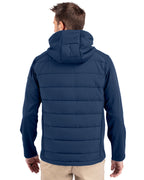 Cutter & Buck® Evoke Hybrid Eco Softshell Recycled Full Zip Mens Big & Tall Hooded Jacket