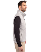 Cutter & Buck® Charter Eco Recycled Mens Big & Tall Full-Zip Vest