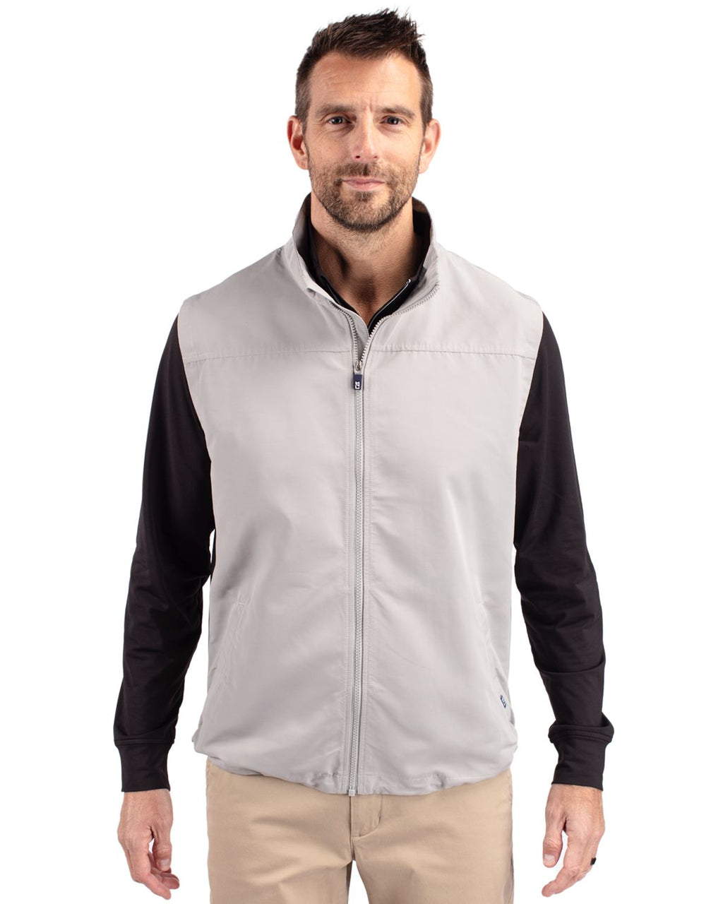 Cutter & Buck® Charter Eco Recycled Mens Full-Zip Vest