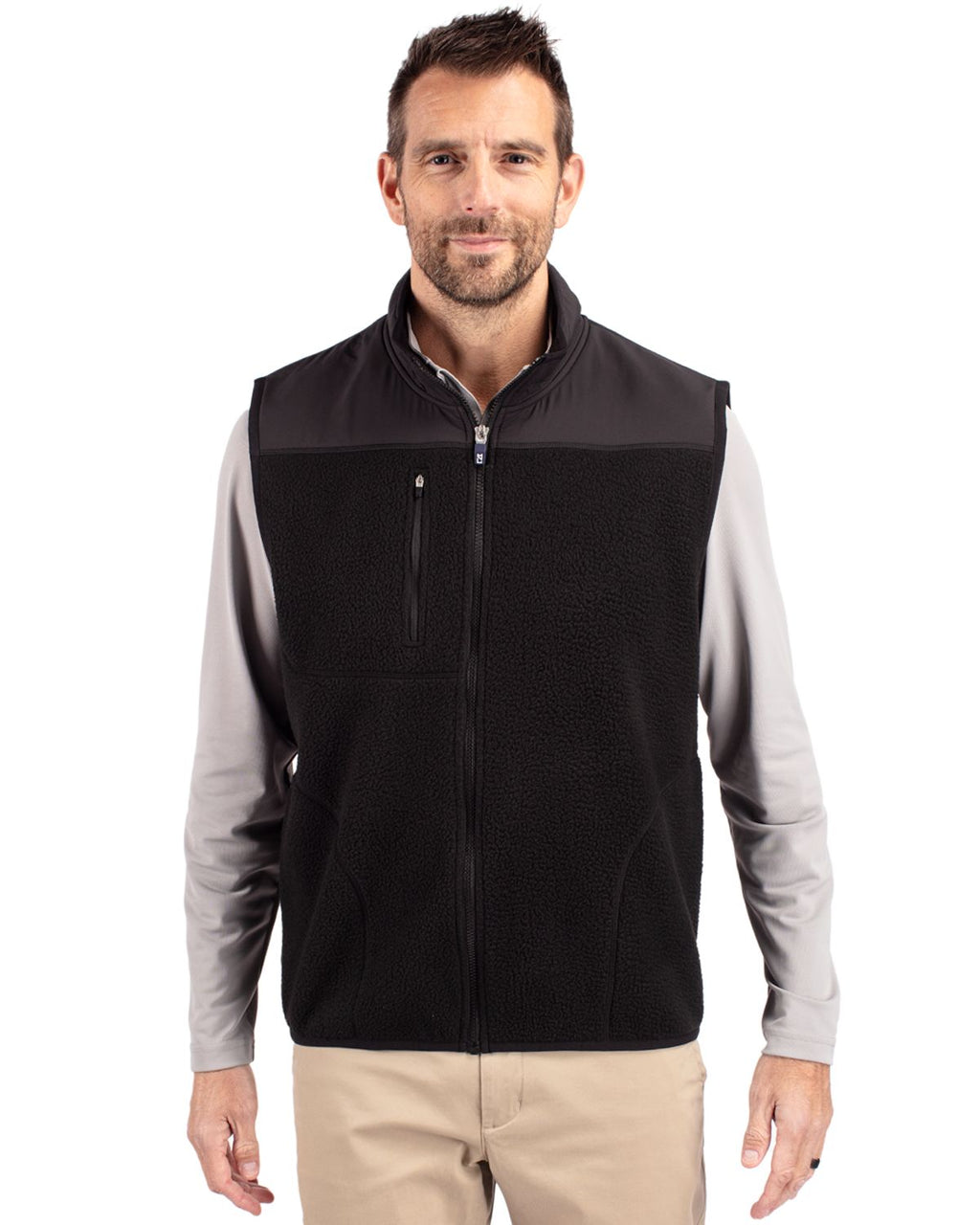 Cutter & Buck® Cascade Eco Fleece Mens Vest
