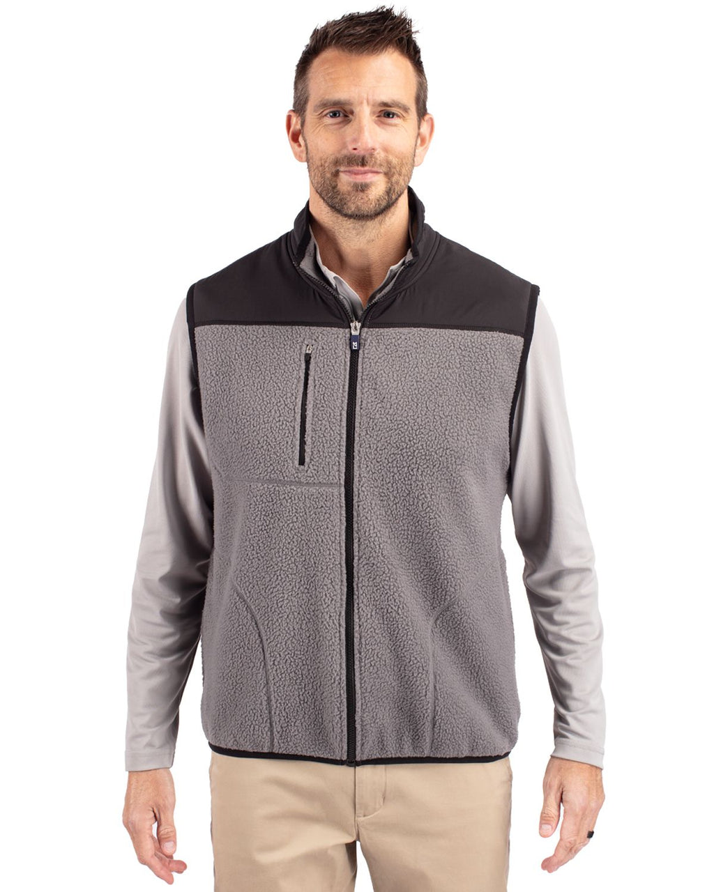 Cutter & Buck® Cascade Eco Fleece Mens Vest