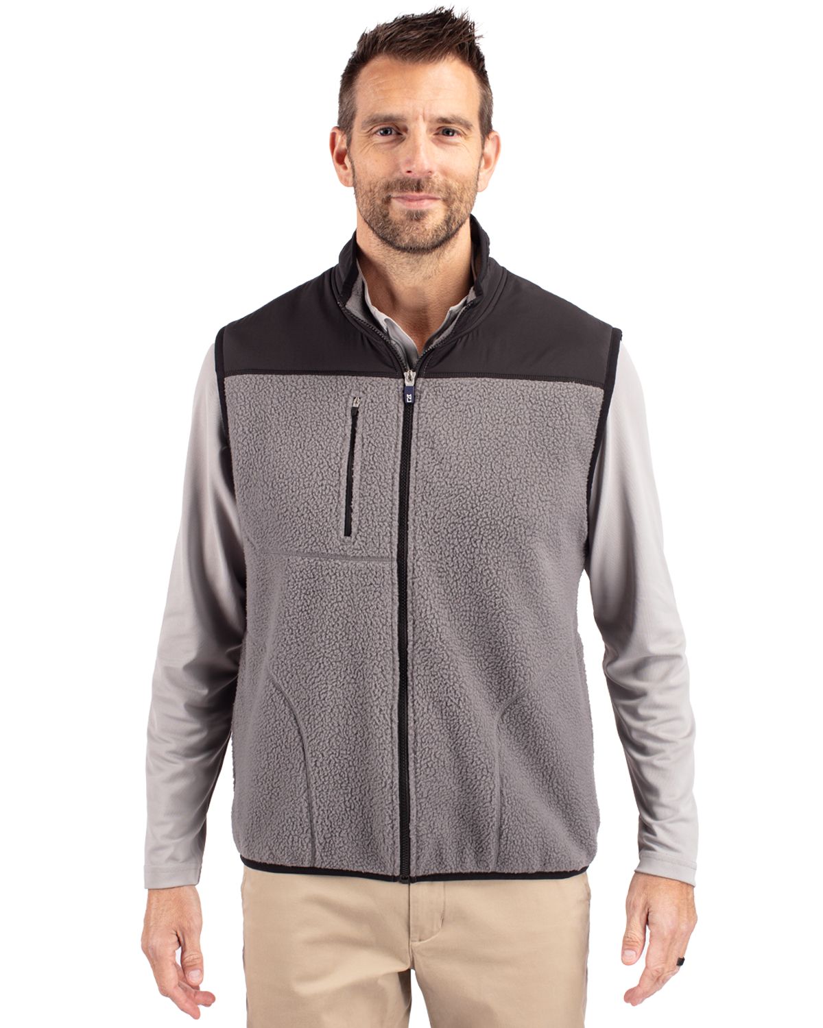 Cutter & Buck® Cascade Eco Fleece Mens Vest