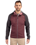 Cutter & Buck® Mainsail Full Zip Hooded Mens Jacket