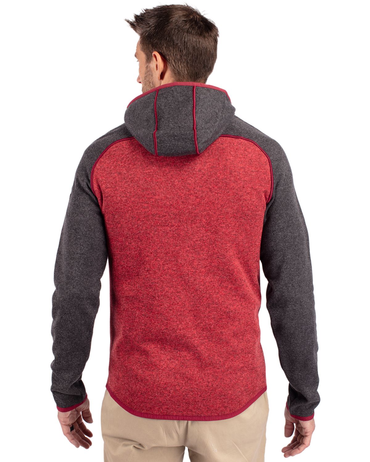 Cutter & Buck® Mainsail Full Zip Hooded Mens Jacket